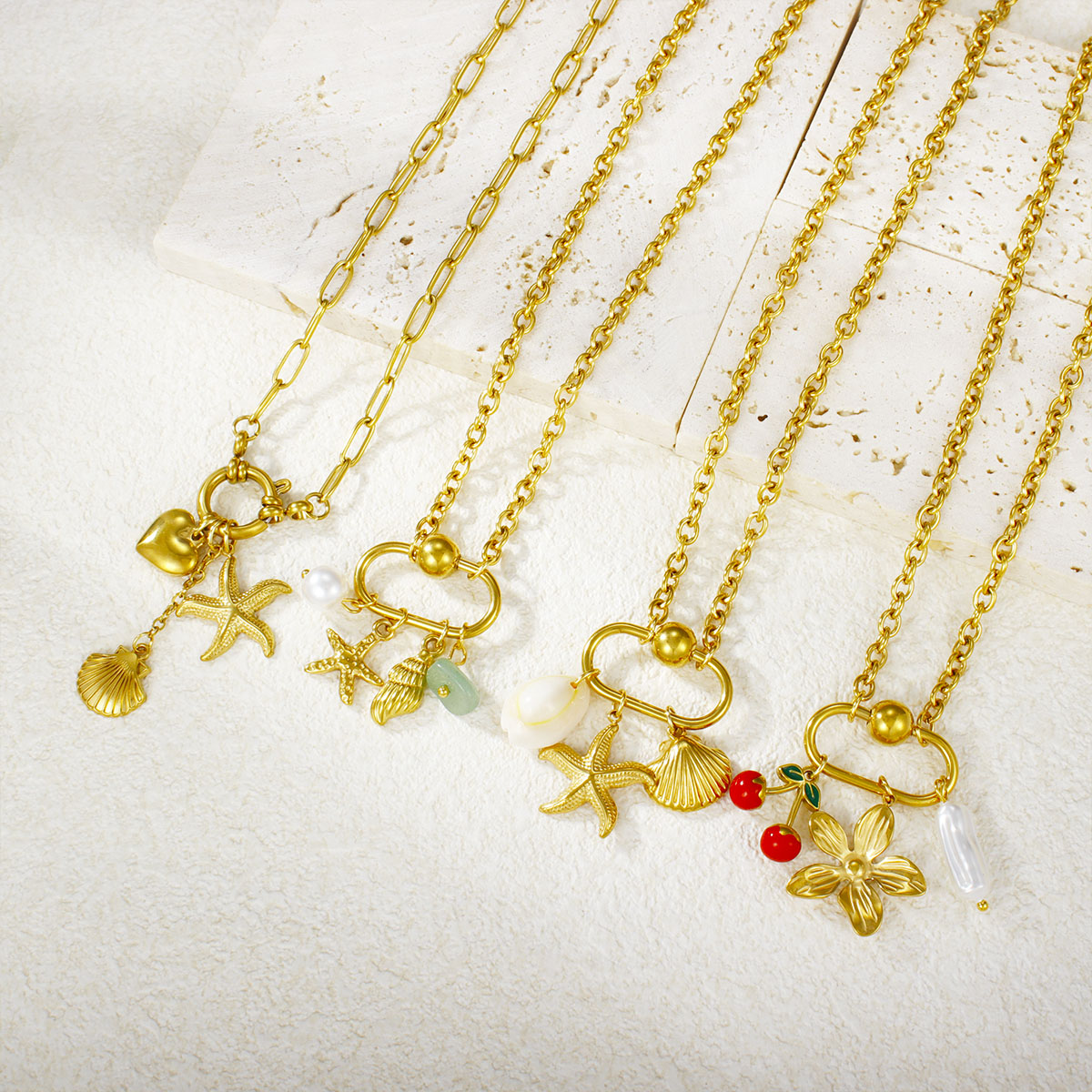 螺丝锁扣魅力项链